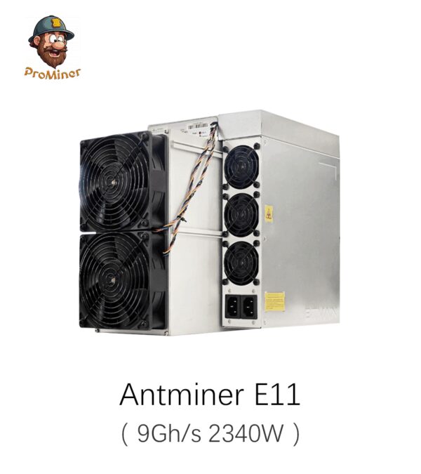 Bitmain Antminer E11 9Gh/s 2340W Ethereum Classic Miner