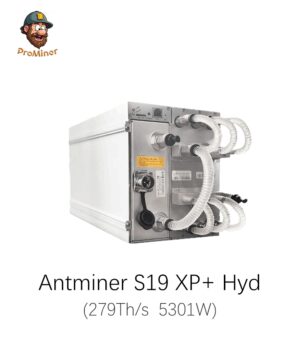 Bitmain Antminer S19 XP+ Hyd 279T 5301W Bitcoin Miner Hydro Cooling