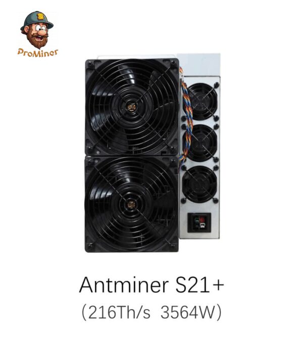 Bitmain Antminer S21+ 235T 3878W Bitcoin Miner BTC Mining