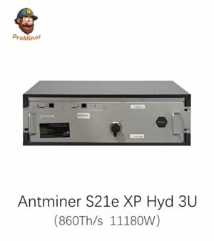 Bitmain Antminer S21e XP Hyd 3U 860Th/s 11180W