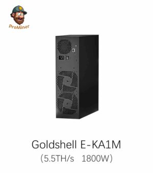 Goldshell E-KA1M KAS Miner 5.5TH/S 1800W Kaspa Mining