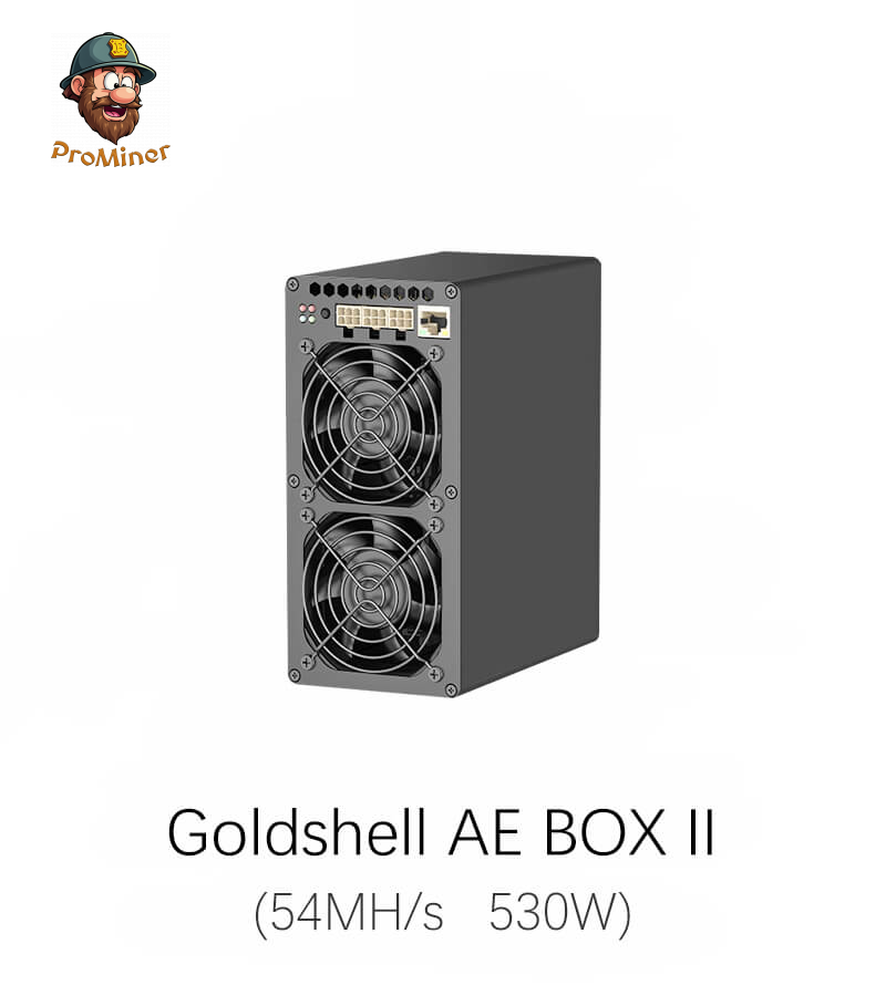 Goldshell AE BOX II 54Mh/s 530W ALEO Miner