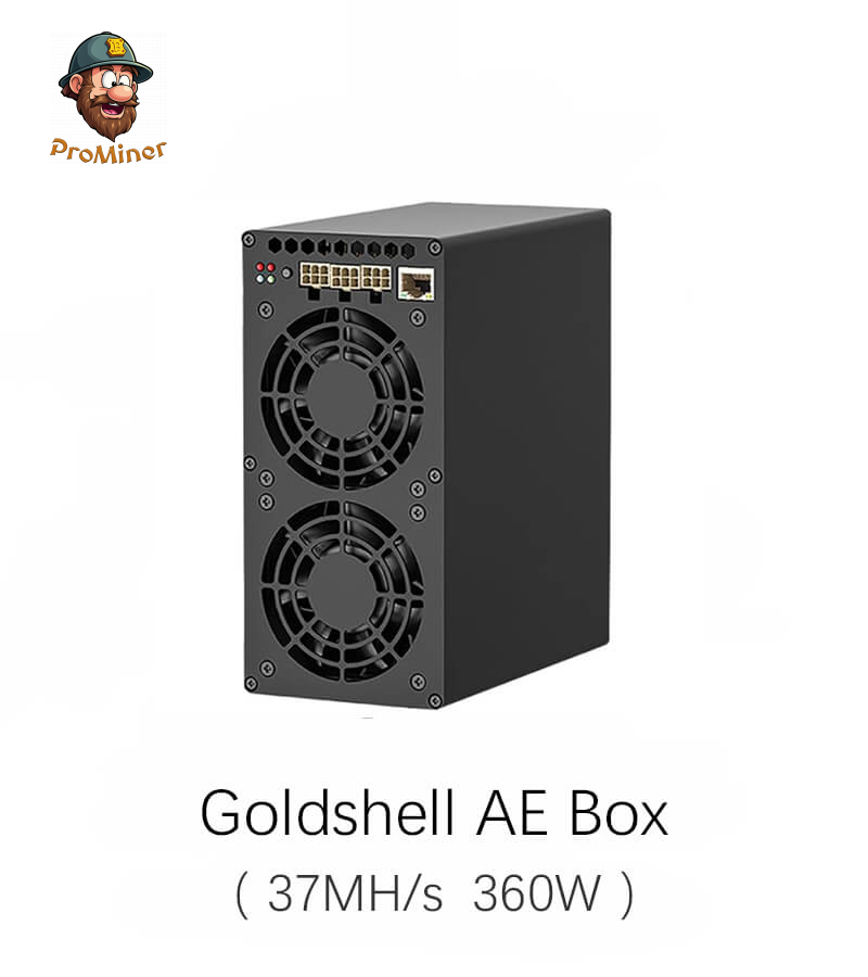 Goldshell AE BOX 37Mh/s 360W ALEO Miner