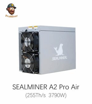 Bitdeer SealMiner A2 Pro Air 255TH/S 3790W Bitcoin Miner