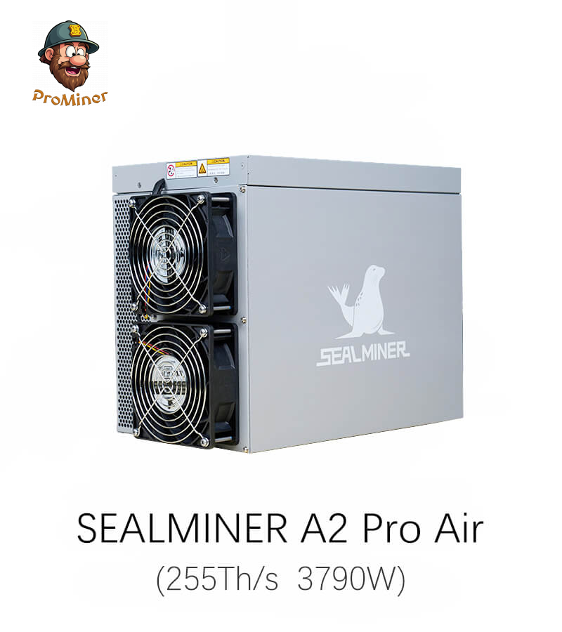 Bitdeer SealMiner A2 Pro Air 255TH/S 3790W Bitcoin Miner