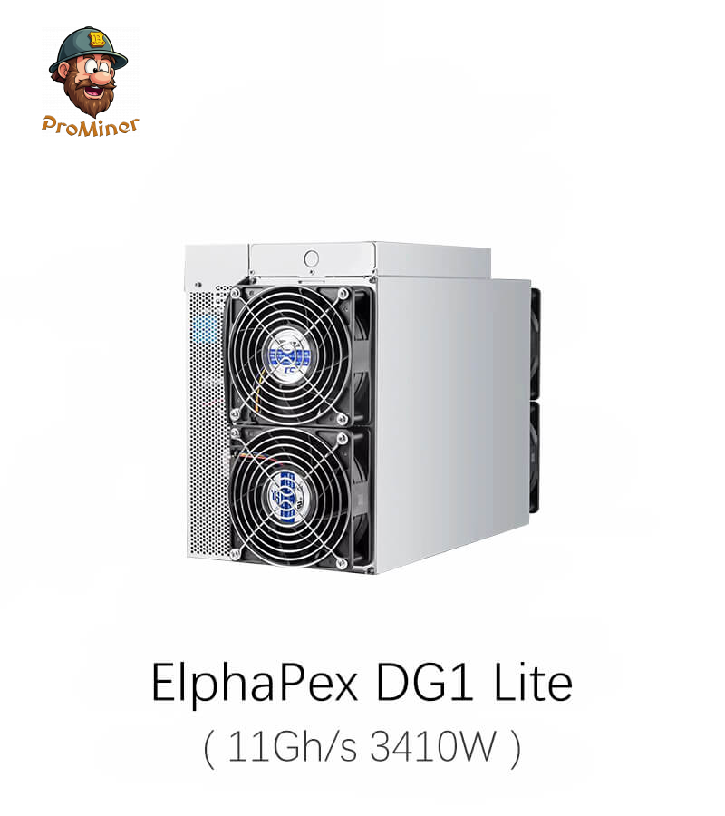 Elphapex DG1 Lite 11G 3410W Dogecoin Litcoin Bells Miner