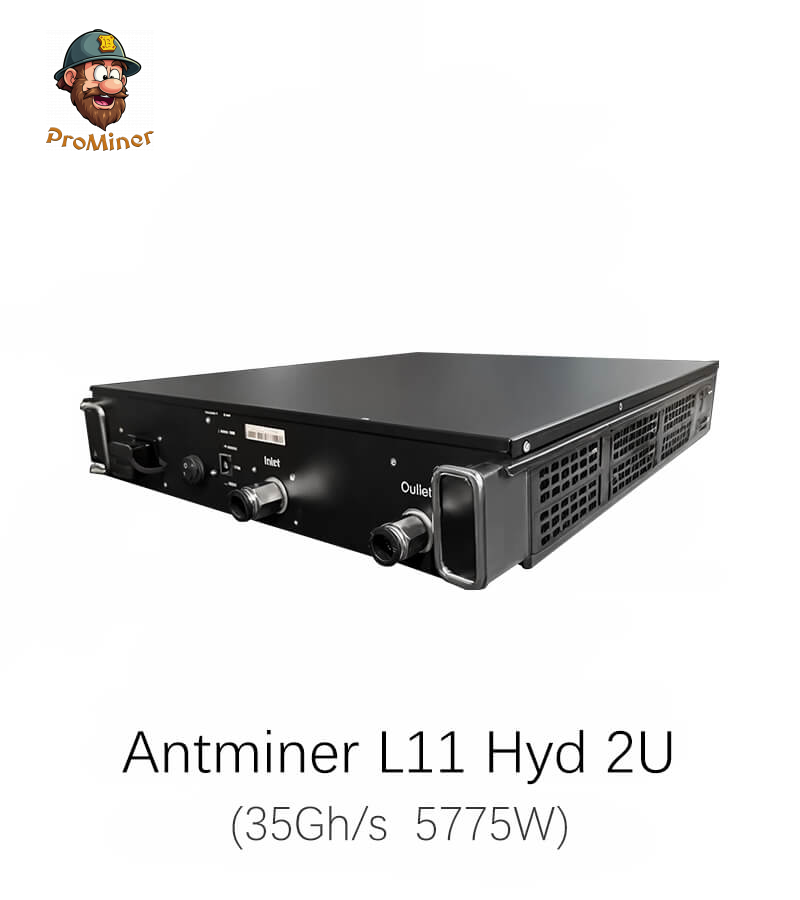 Bitmain Antminer L11 Hyd 2U 35Gh/s 5775W Dogecoin Miner